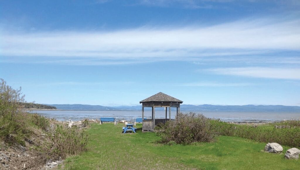Parc de la halte bleue Tourisme Kamouraska
