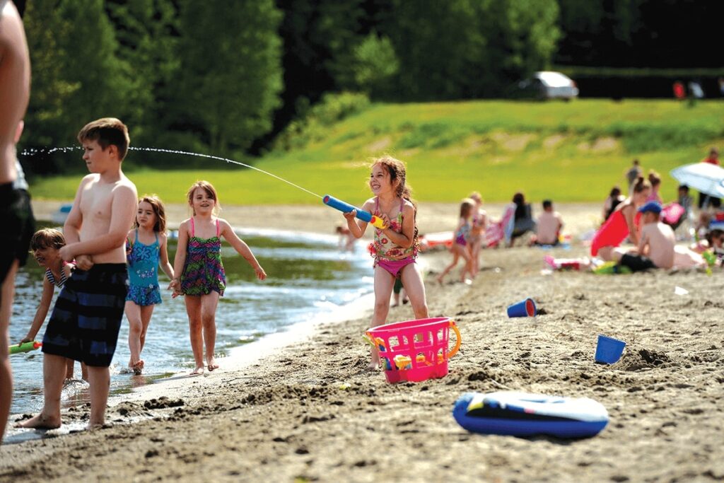 Plage du Lac de l'est Tourisme Kamouraska