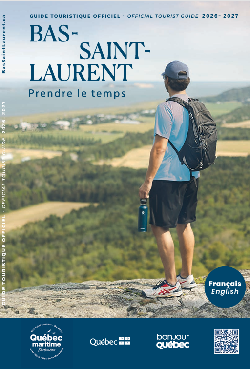 Guide touristique officiel du Bas-Saint-Laurent 2026-2027